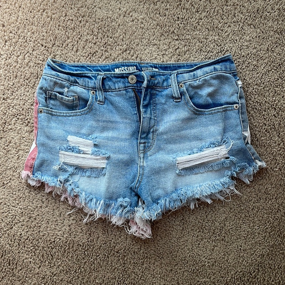 American flag shorts